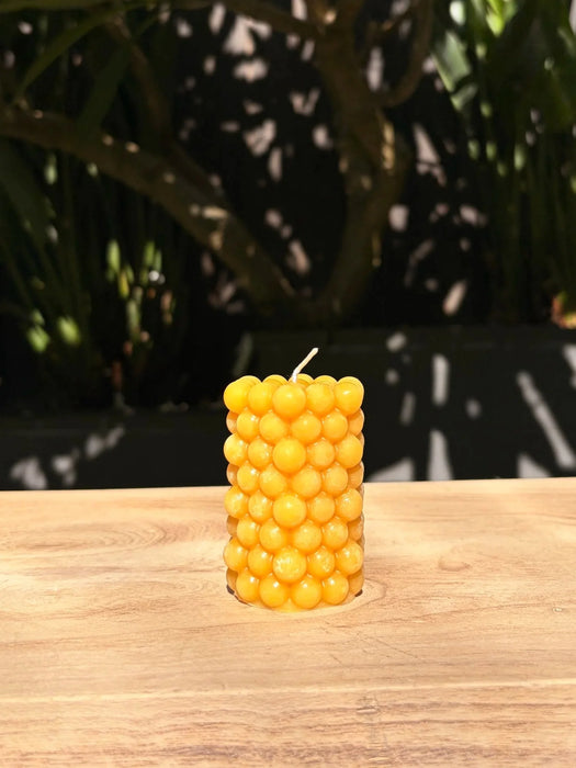Bubble - Beeswax Candle