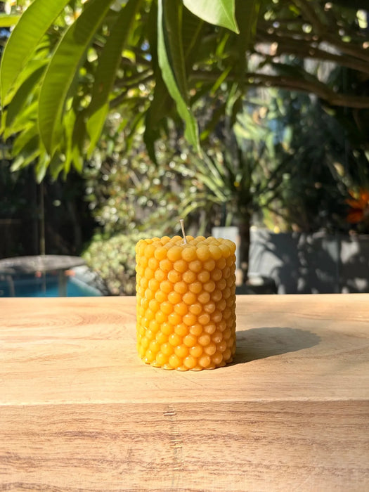 Bubble - Beeswax Candle