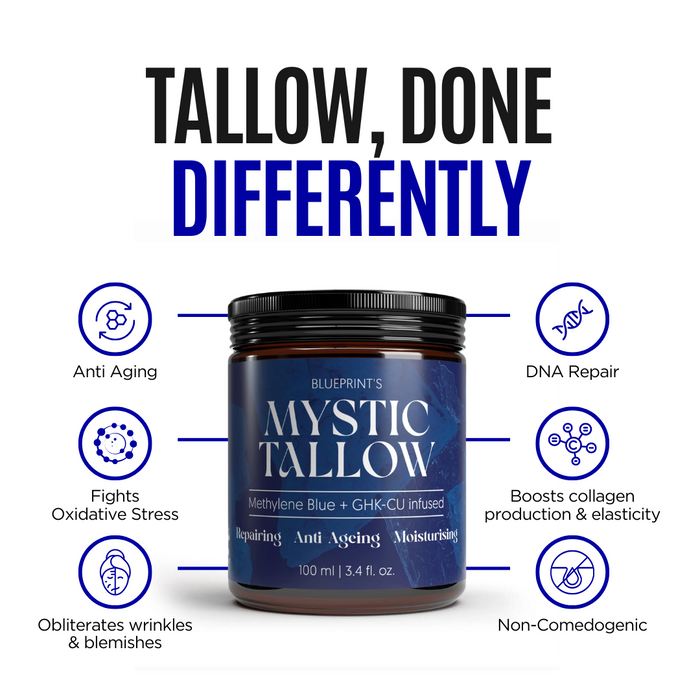 Mystic Tallow with Methylene Blue - Blueprint Vitality