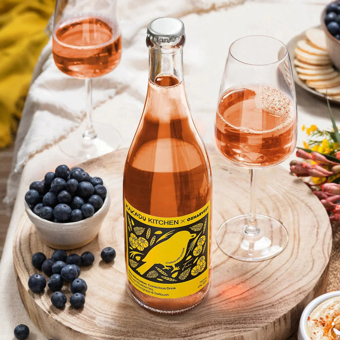 Kakadu Kitchen x OzHarvest 'Conscious Drink' - Rescued Blueberry, Native Lemongrass & Saltbush