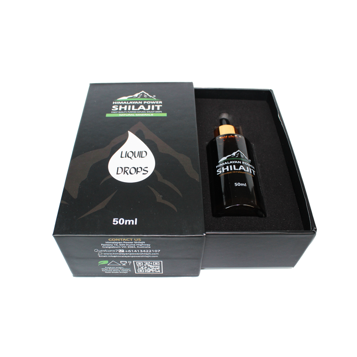 Liquid Drops - Himalayan Power Shilajit - Gold Grade