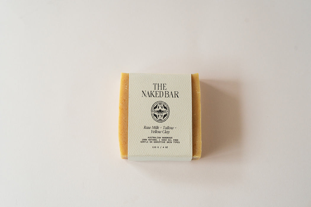 Naked Tallow - The Naked Bar: RAW MILK & TALLOW