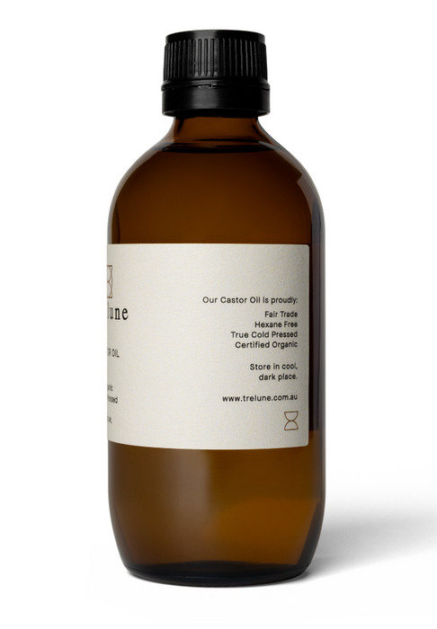 Tre Lune - Organic Cold - Pressed Castor Oil