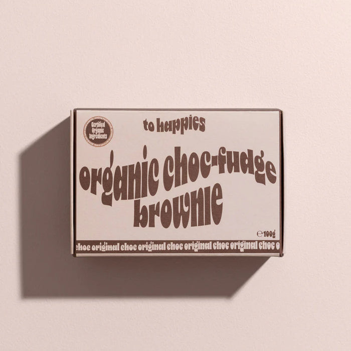 To Happies - Organic Fudge Brownie - Original Choc