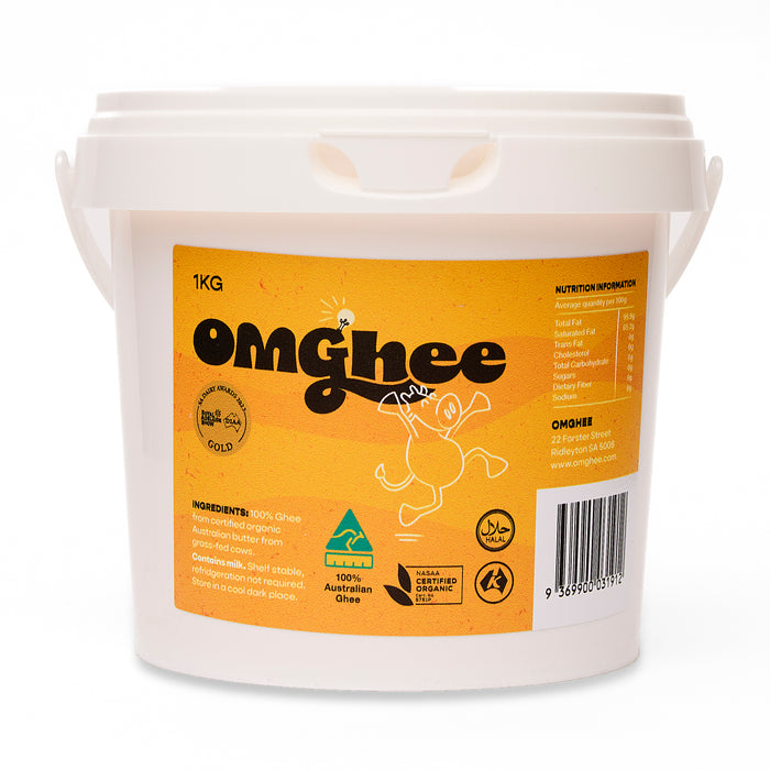 OMGhee - Australian Organic Grass-fed Ghee