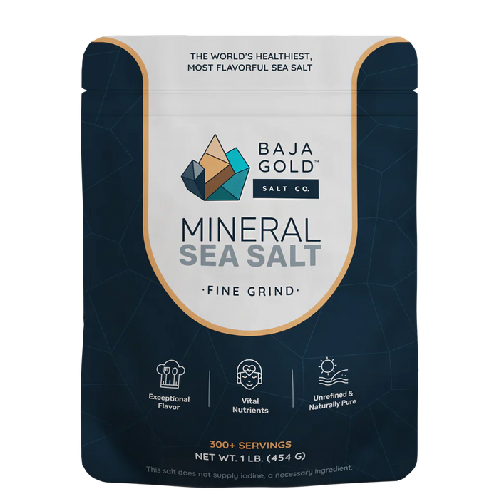 BAJA GOLD Mineral Sea Salt Fine Grind