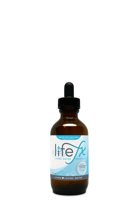 LifeFX Living Water Droplets - Glass On-The-Go Bottles