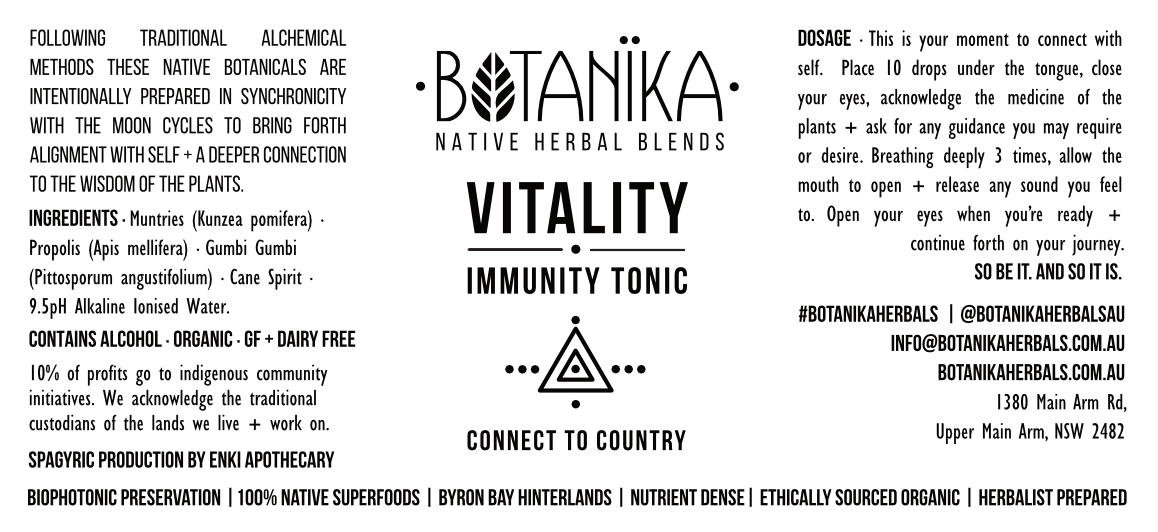 VITALITY Immunity Tonic - 50ML
